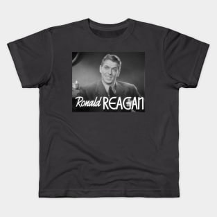 Ronald Reagan in Dark Victory Kids T-Shirt